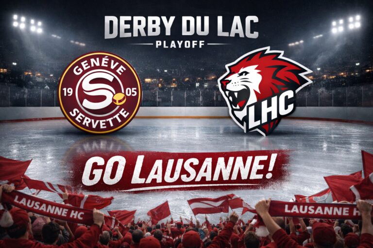 Playoffs National League : Genève Servette – Lausanne HC